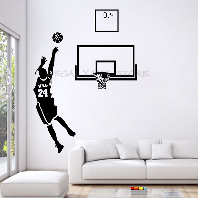 Interior Design Magazine - Adesivi murali a tema sportivo adesivi