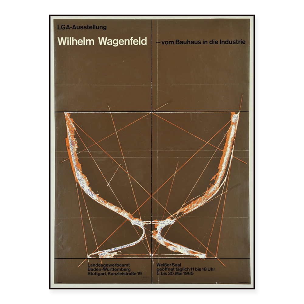 Interior Design Exhibition - Stampa della mostra del Museo Bauhaus,