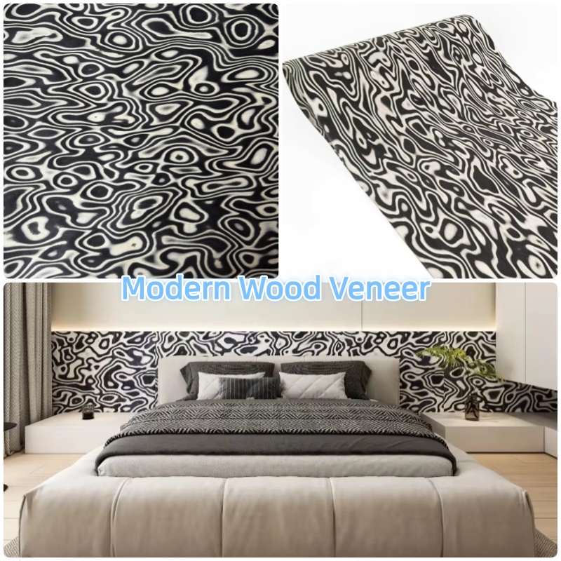 Interior Design Graphic Design - Foglio di impiallacciatura di legno grafico