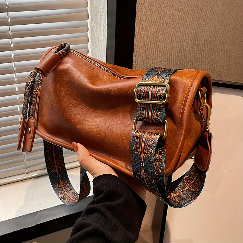 Interior Design Graphic Design - Borsa a tracolla con cerniera con