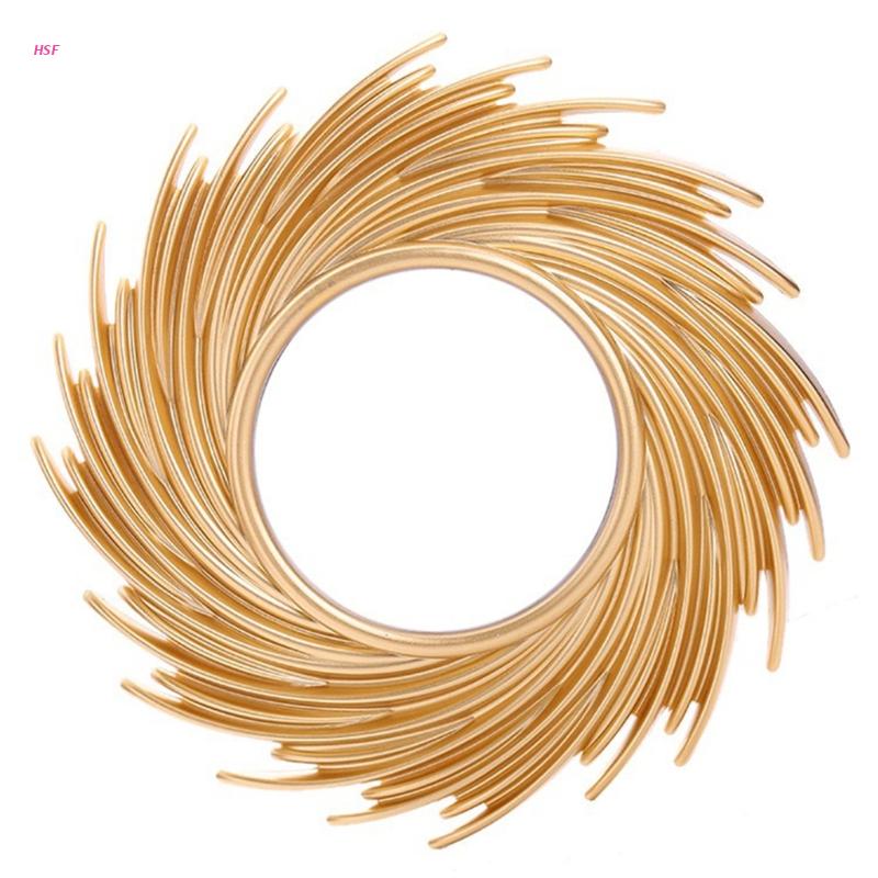 Rattan Mirror Round - Specchio decorativo a forma di sole
