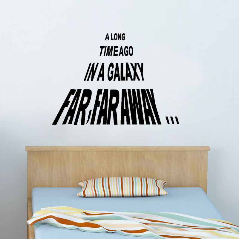 Interior Design Magazine - Adesivo Murale Guerre Spaziali: CITAZIONE 'UN