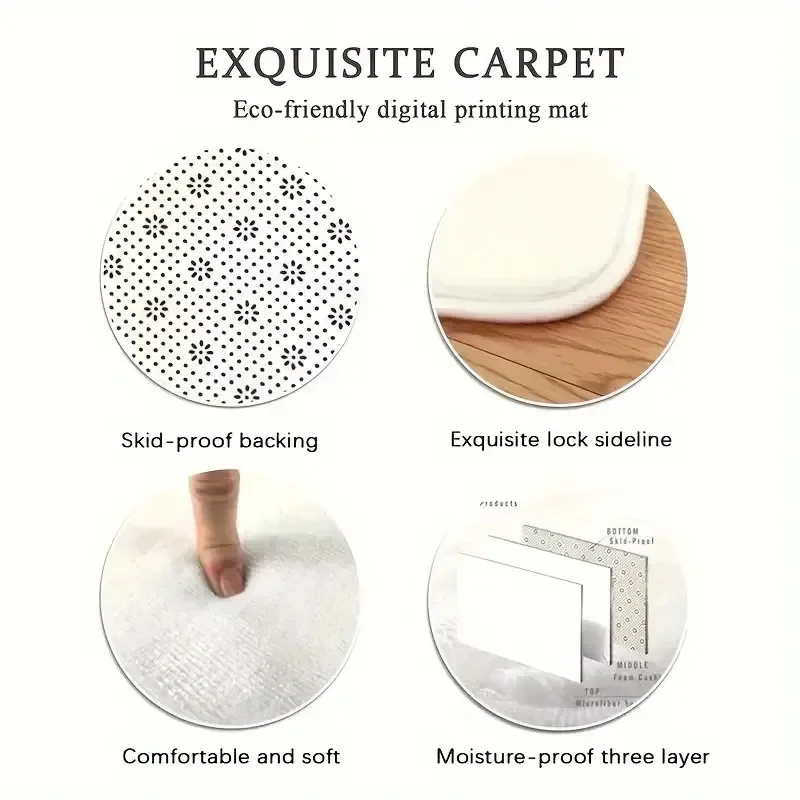 Tappeti con stampa di pittura  - Printed Rug Abstract recensione e prezzo