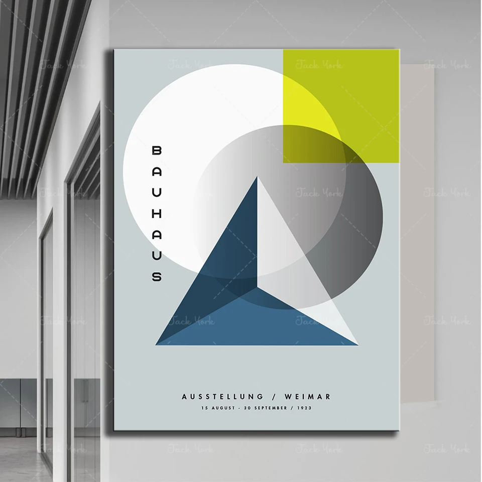 Bauhaus Weimar Mostra Poster g - Interior Design Exhibition recensione e prezzo