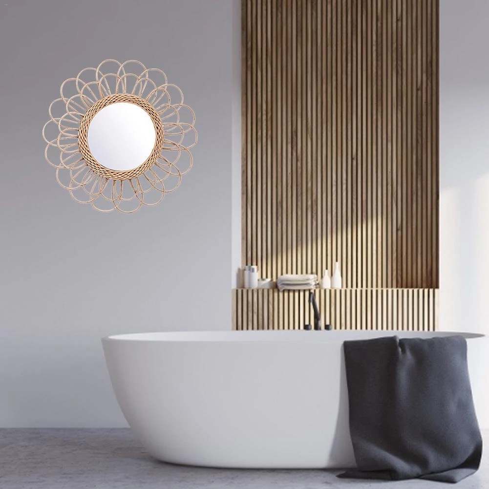 Specchio in rattan Innovativo  - Rattan Mirror Round recensione e prezzo