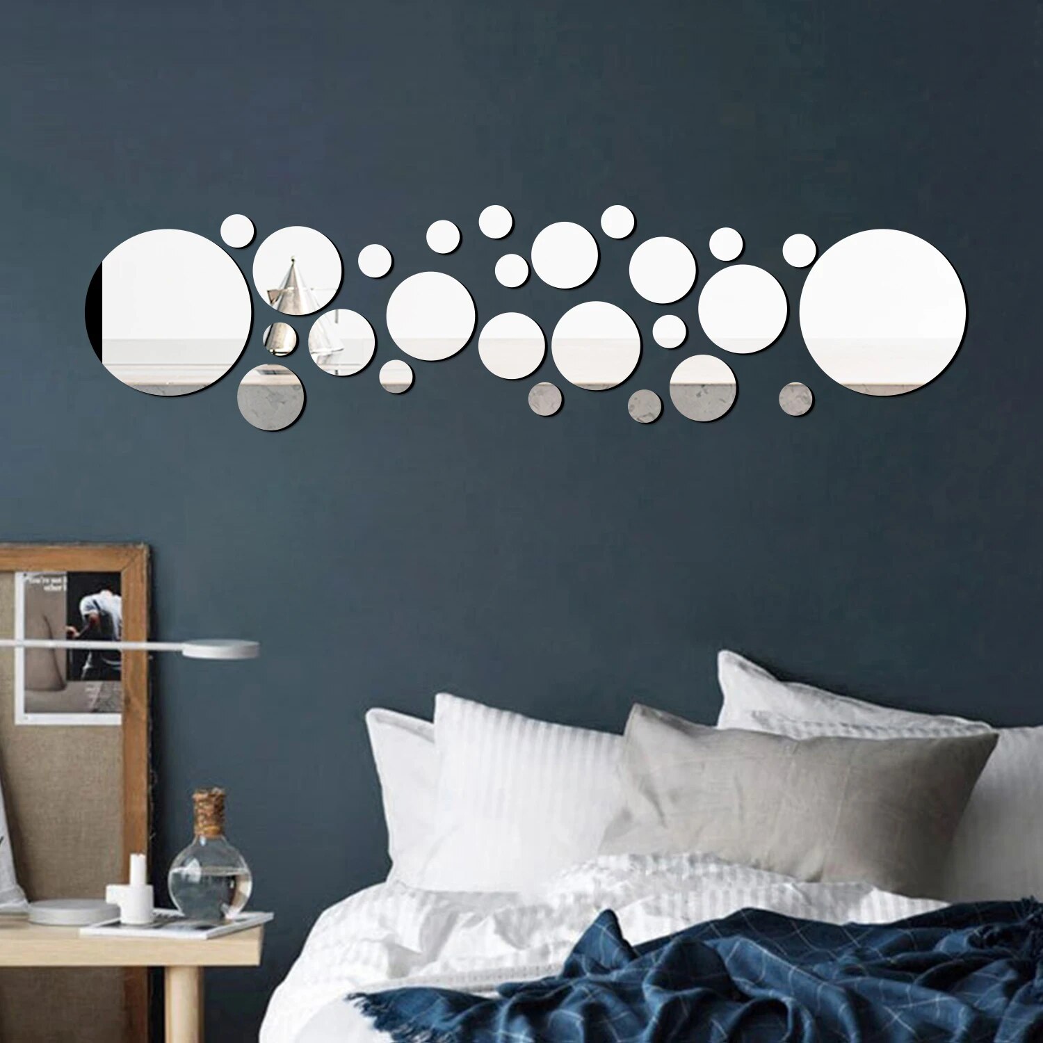 26 adesivi murali con specchio - Rattan Mirror Round recensione e prezzo