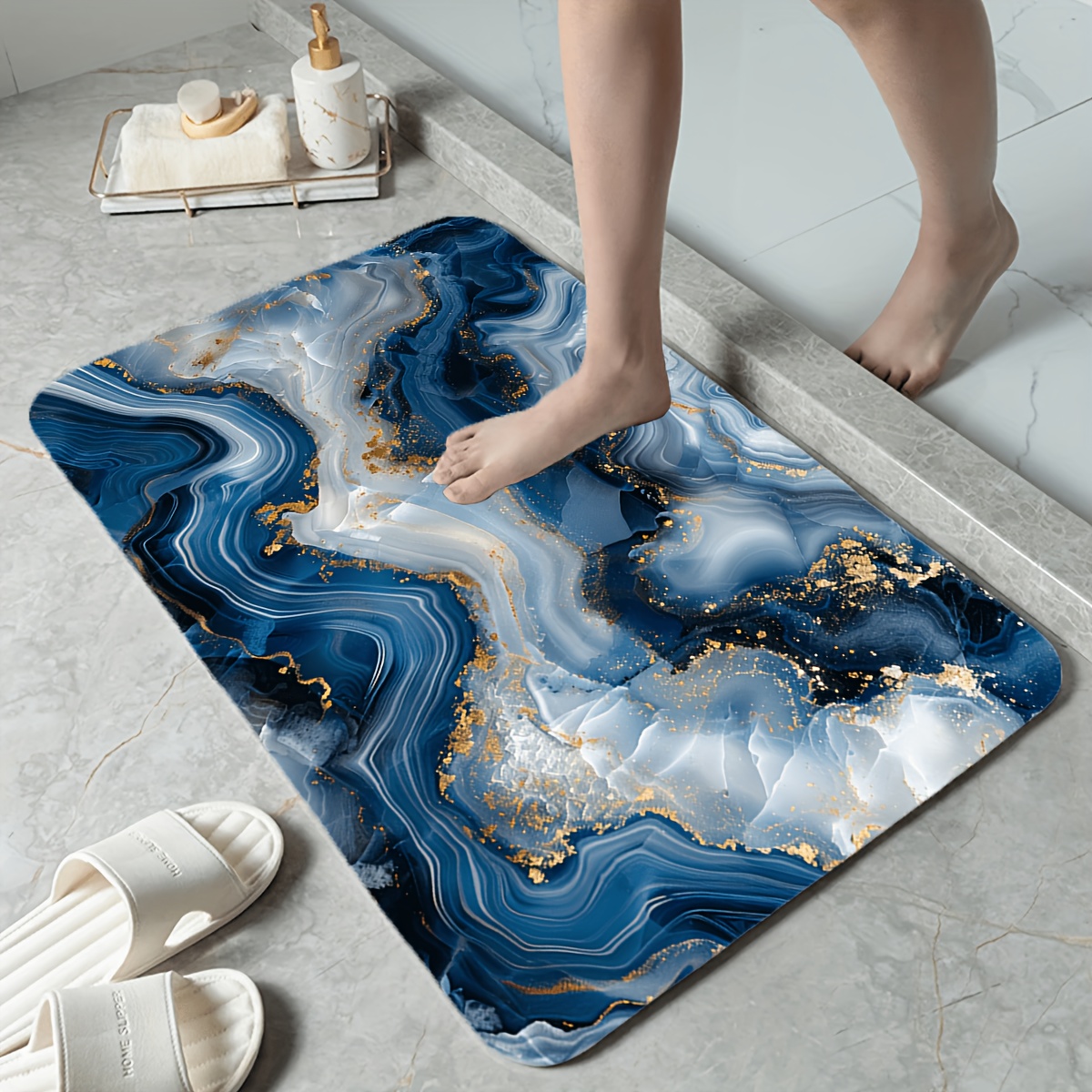 Tappetino da Bagno con Stampa  - Printed Rug Abstract recensione e prezzo