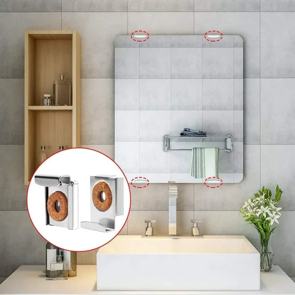 Per 4 pezzi Kit di fissaggio p - Rattan Mirror Round recensione e prezzo