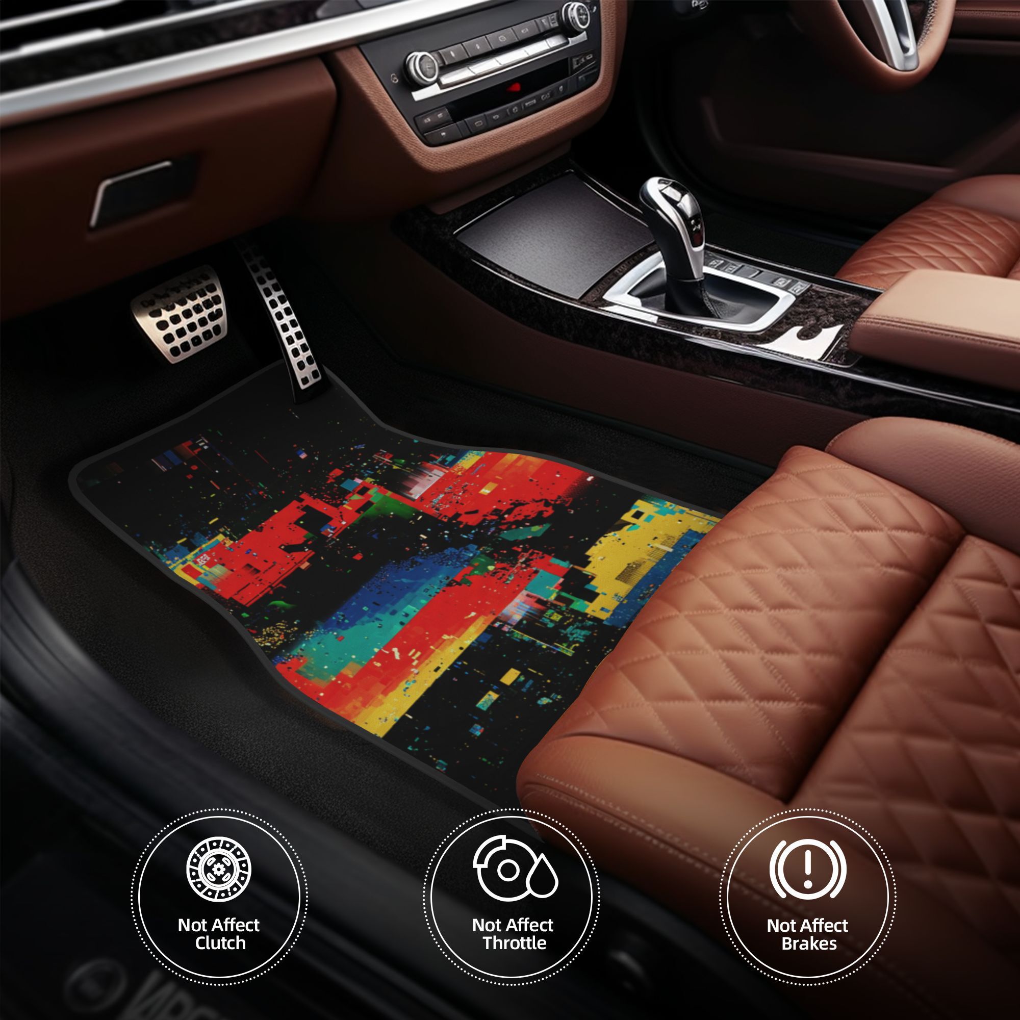 4 tappetini per auto alla moda - Interior Design Graphic Design recensione e prezzo