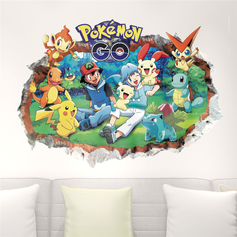 Cartoon pokragon Pikachu Wall  - Interior Design Magazine recensione e prezzo