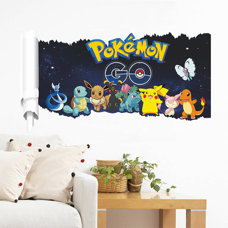 Cartoon pokragon Pikachu Wall  - Interior Design Magazine recensione e prezzo
