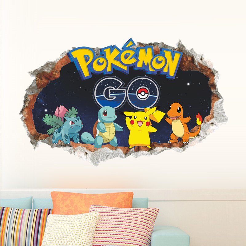 Cartoon pokragon Pikachu Wall  - Interior Design Magazine recensione e prezzo