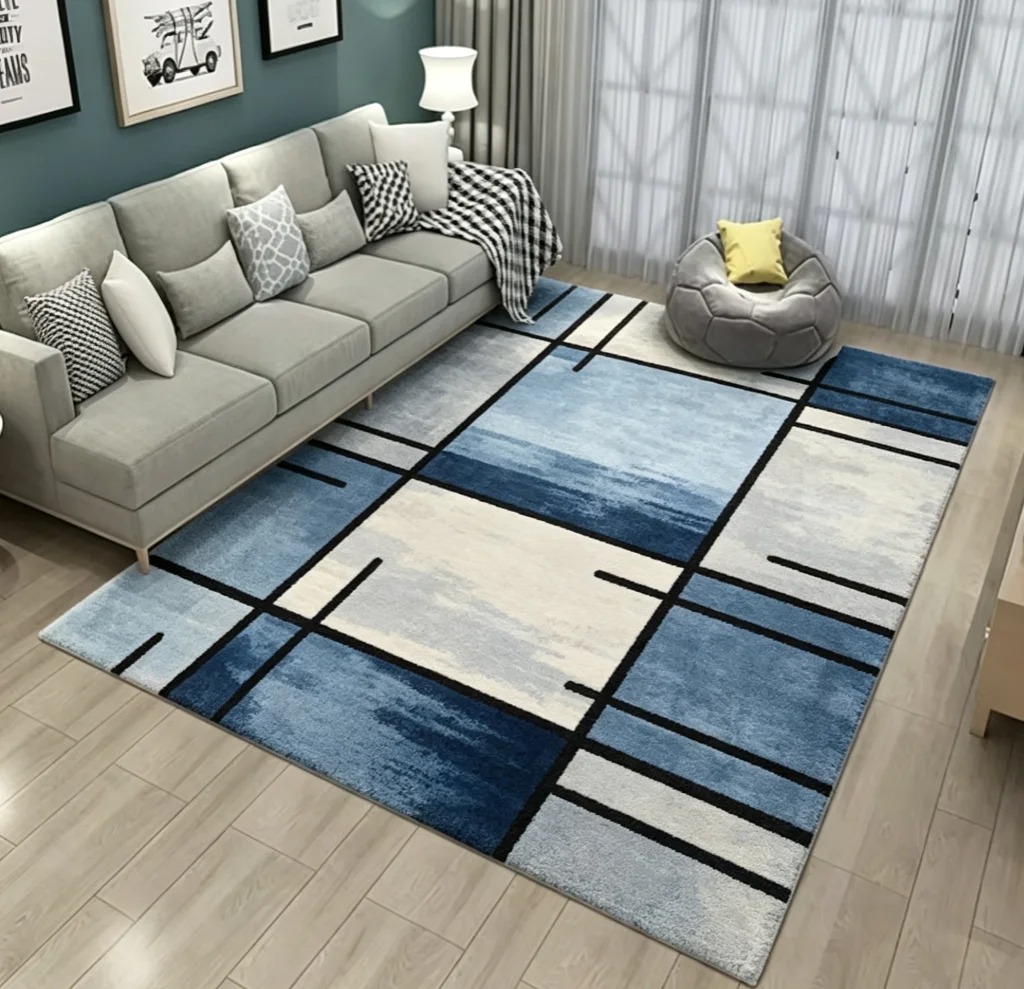 Tappeto Geometrico Astratto Mo - Printed Rug Abstract recensione e prezzo