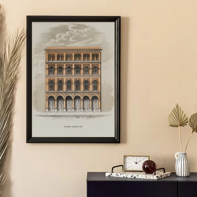 Poster su Tela con Disegno Vin - Interior Design Sketch recensione e prezzo