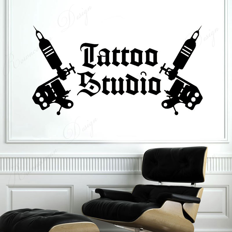 Tattoo Studio Logo Adesivi mur - Interior Design Magazine recensione e prezzo