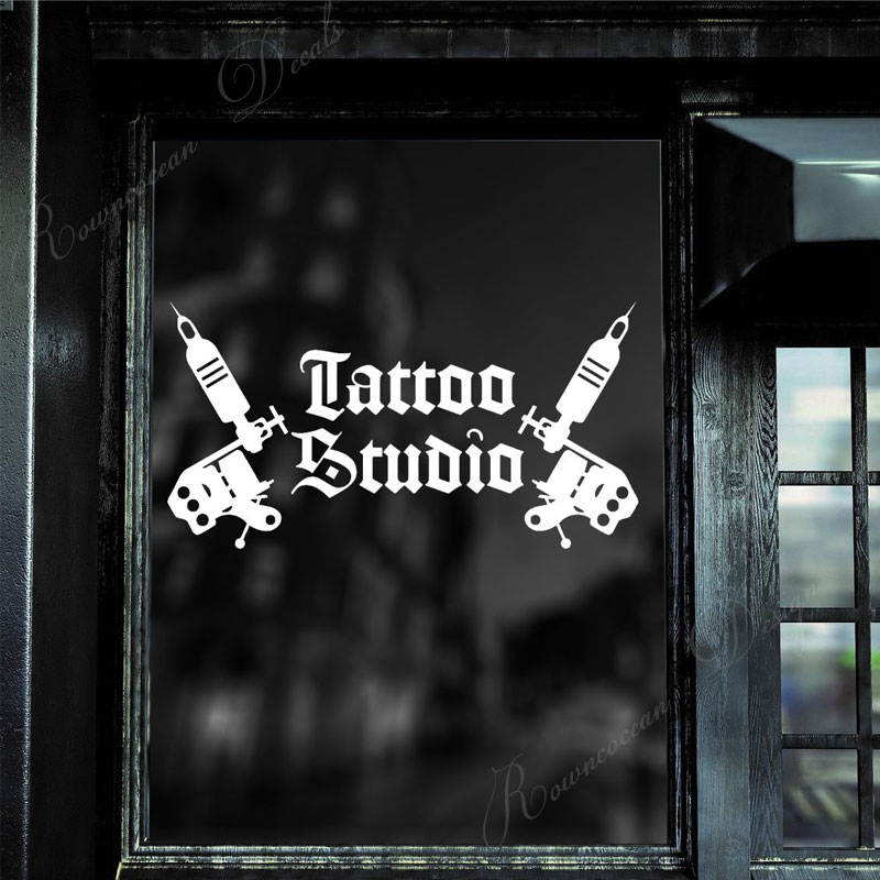 Tattoo Studio Logo Adesivi mur - Interior Design Magazine recensione e prezzo